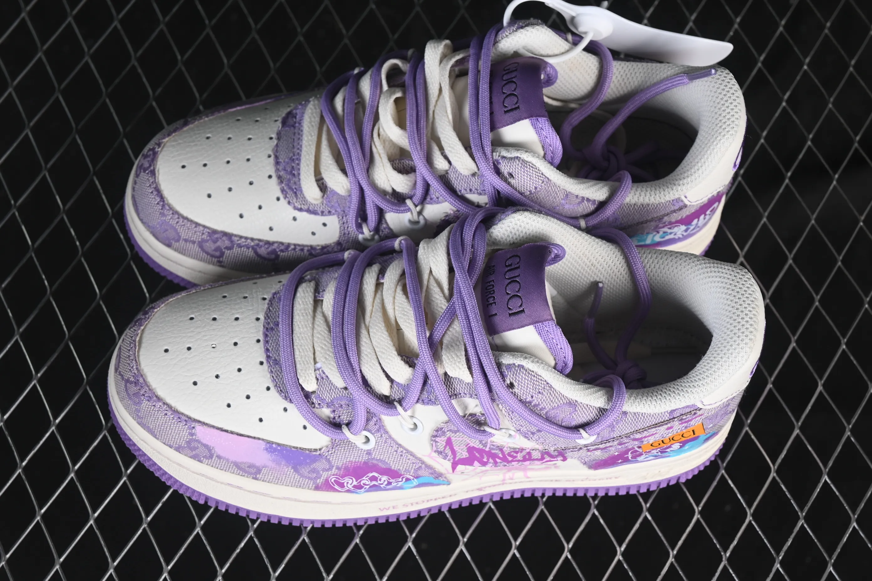 All categories Nk Air Force 1 Air Force series Nk Air Force 1 Low Air Force low-top Nike Air Force 1'07 Low "Dreaming" Hand-painted graffiti Love the sky and weave dreams Air Force 1 low-top casual sneakers BD7700-202
